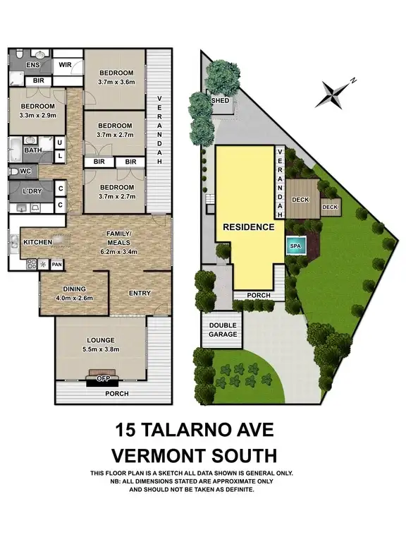 Floorplan of Homely house listing, 15 Talarno Avenue, Vermont South VIC 3133