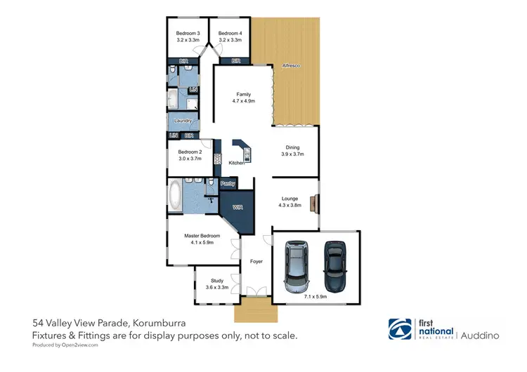Floorplan of Homely house listing, 54 Valley View Parade, Korumburra VIC 3950