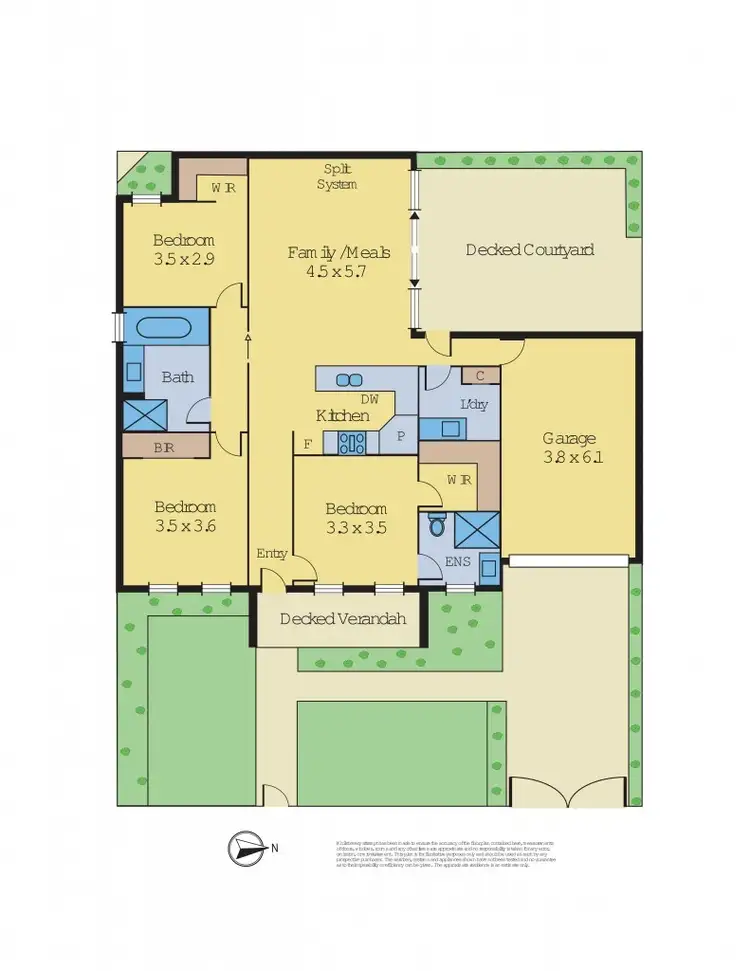 Floorplan of Homely unit listing, 1/39 Hampshire Road, Sunshine VIC 3020