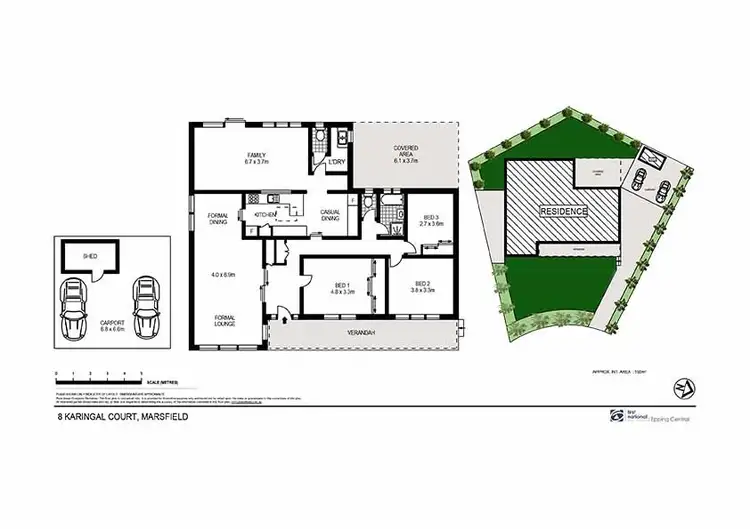 Floorplan of Homely house listing, 8 Karingal Court, Marsfield NSW 2122