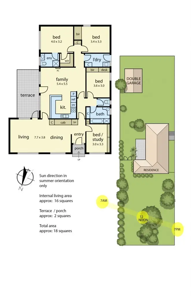 Floorplan of Homely house listing, 68 Edward Street, Langwarrin VIC 3910