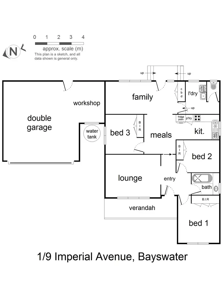 Floorplan of Homely house listing, 1/9 Imperial Avenue, Bayswater VIC 3153
