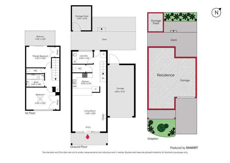 Floorplan of Homely unit listing, 11/2-20 Gladesville Boulevard, Patterson Lakes VIC 3197