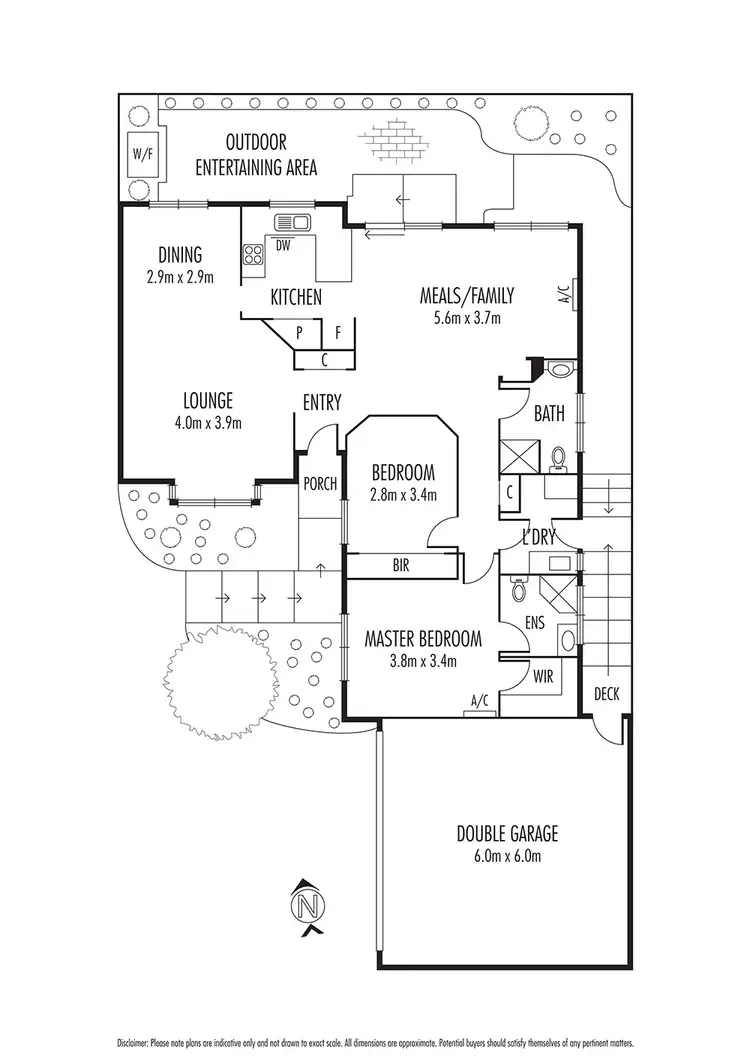 Floorplan of Homely unit listing, 2/86 Clarence Street, Caulfield South VIC 3162