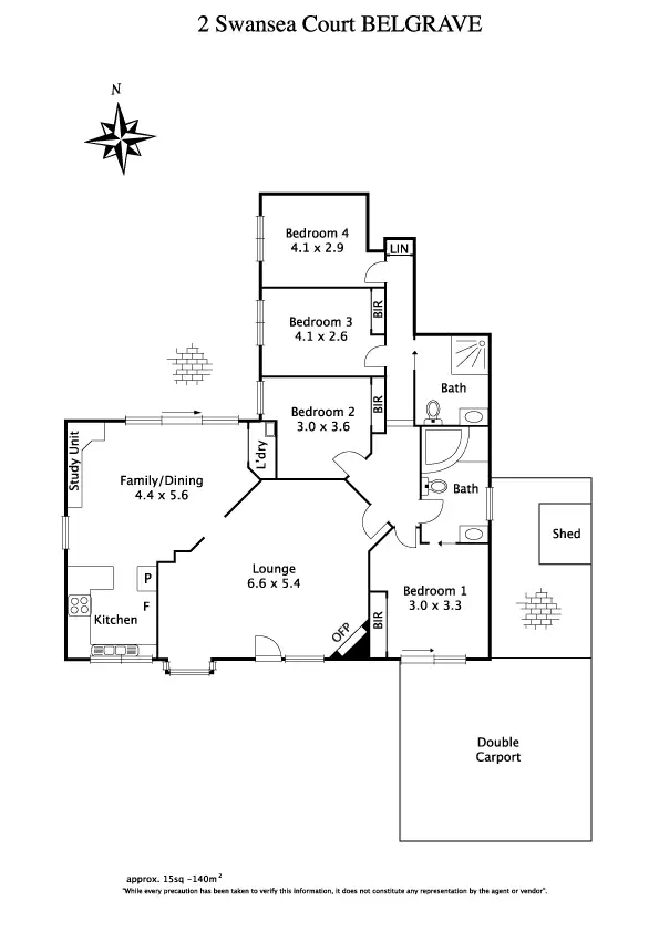 Floorplan of Homely house listing, 2 Swansea Court, Belgrave VIC 3160