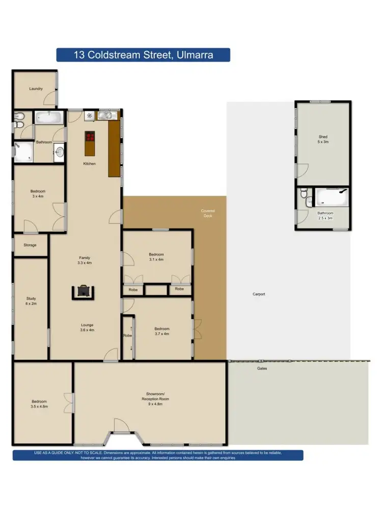 Floorplan of Homely house listing, 13 Coldstream Street, Ulmarra NSW 2462