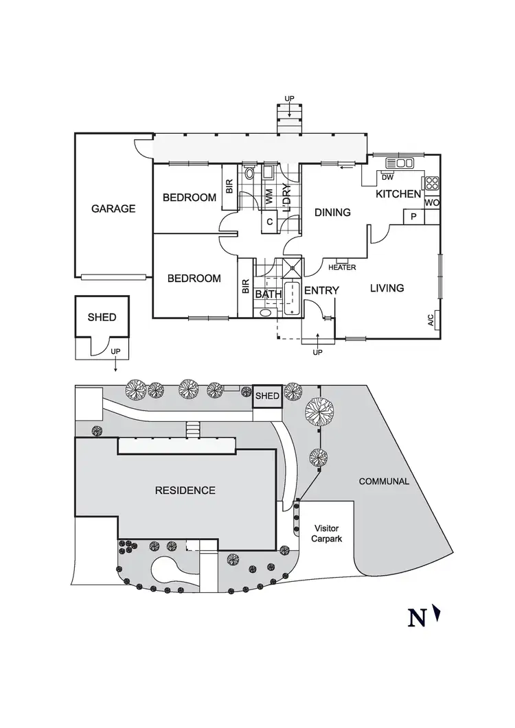 Floorplan of Homely house listing, 5/32 Rattray Road, Montmorency VIC 3094