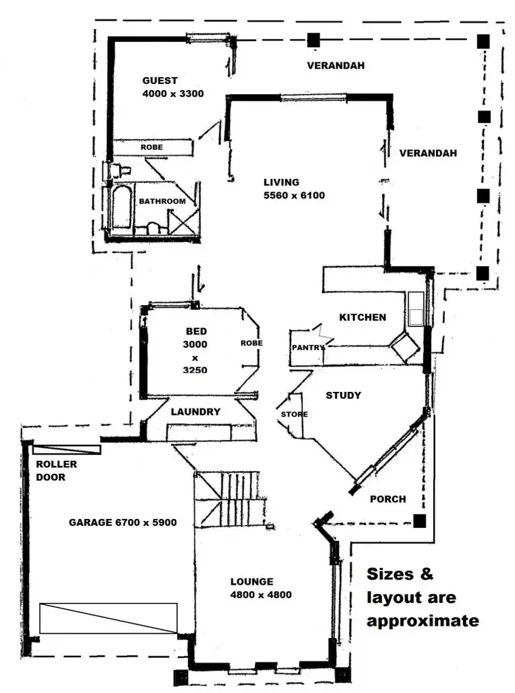 Floorplan of Homely house listing, Address available on request