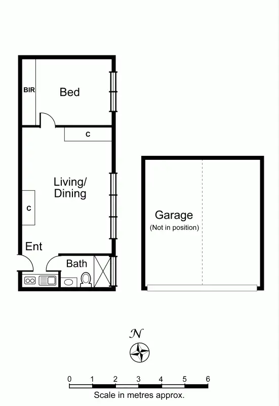 Floorplan of Homely apartment listing, 15/405 Dandenong Road, Armadale VIC 3143