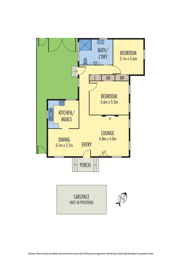 Floorplan of Homely unit listing, 1/15-17 Lower Plenty Road, Rosanna VIC 3084