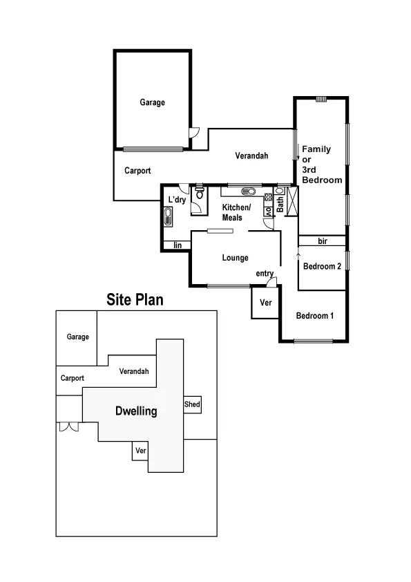 Floorplan of Homely house listing, 14 Dwyer Avenue, Reservoir VIC 3073
