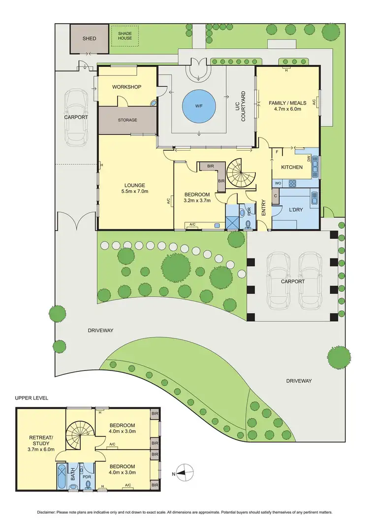 Floorplan of Homely house listing, 6 Mead Court, Oakleigh VIC 3166