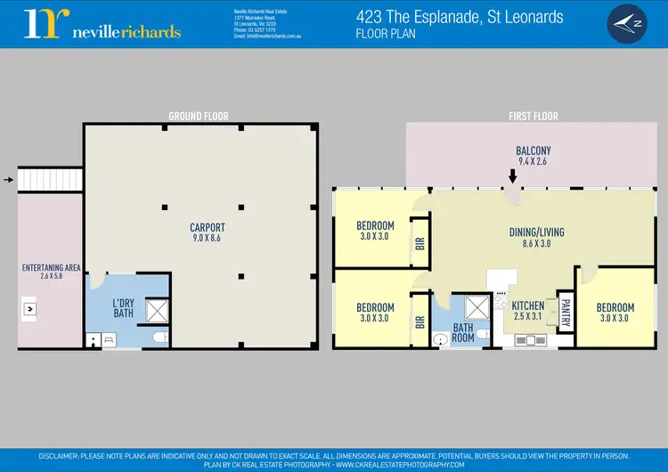 Floorplan of Homely house listing, 423 The Esplanade, St Leonards VIC 3223