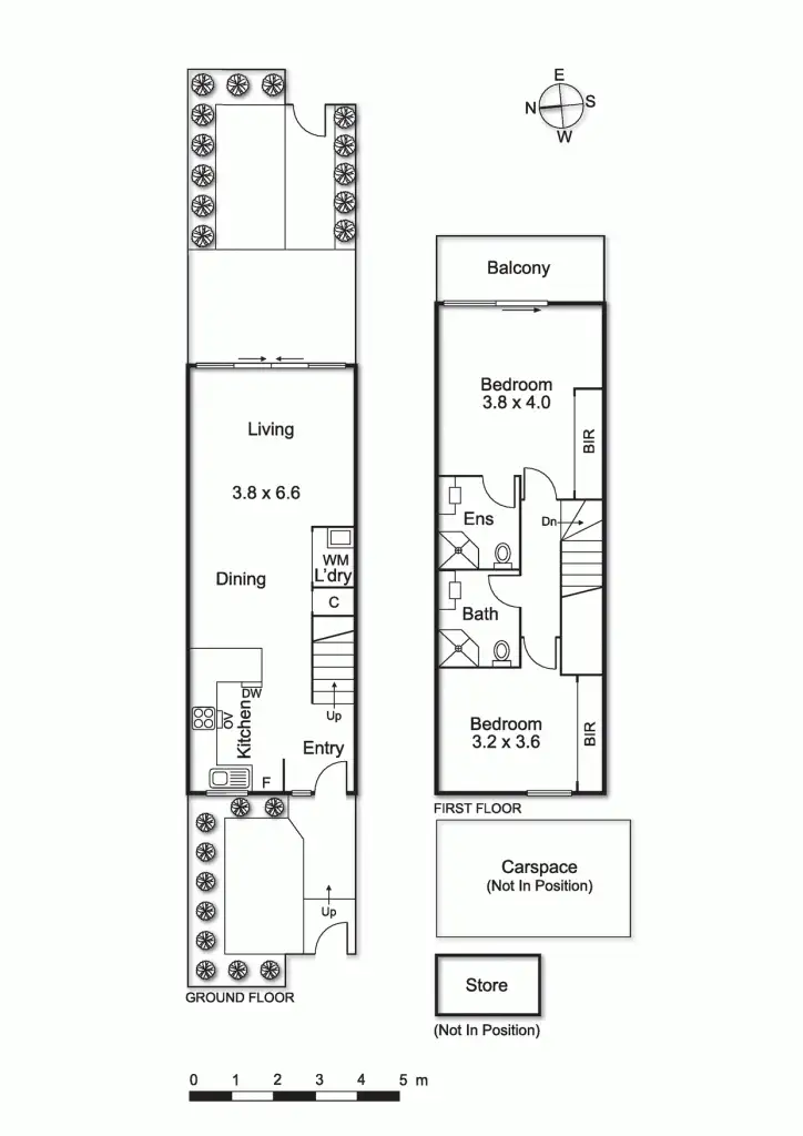 Floorplan of Homely townhouse listing, 4/235-237 Wickham Road, Moorabbin VIC 3189