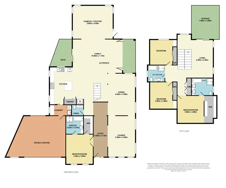 Floorplan of Homely house listing, 3 Harrington Street, Keysborough VIC 3173