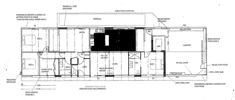 Floorplan of Homely house listing, 592 Beechworth-Wodonga Road, Beechworth VIC 3747