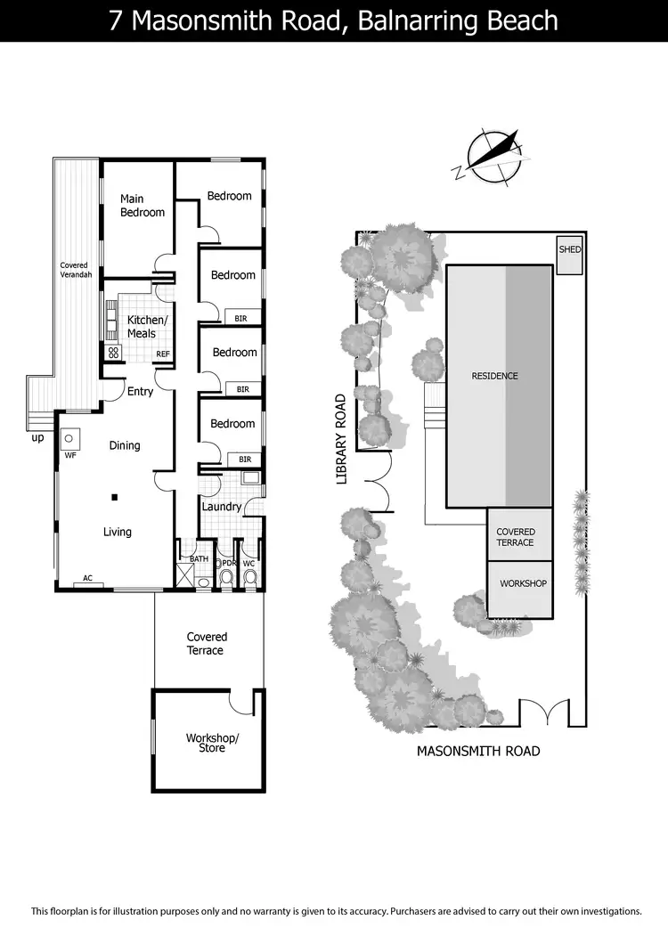 Floorplan of Homely house listing, 7 Masonsmith Road, Balnarring Beach VIC 3926