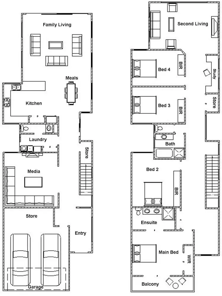 Floorplan of Homely house listing, 150A Bateman Road, Mount Pleasant WA 6153