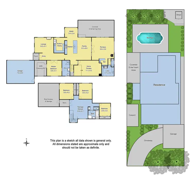 Floorplan of Homely house listing, 3 Marlborough Road, Heathmont VIC 3135