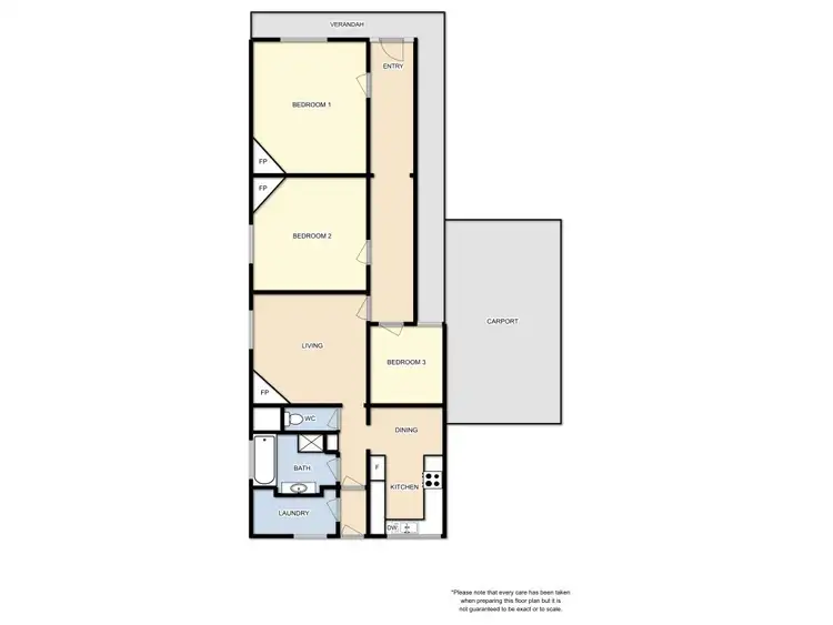 Floorplan of Homely house listing, 1010 Howitt Street, Wendouree VIC 3355