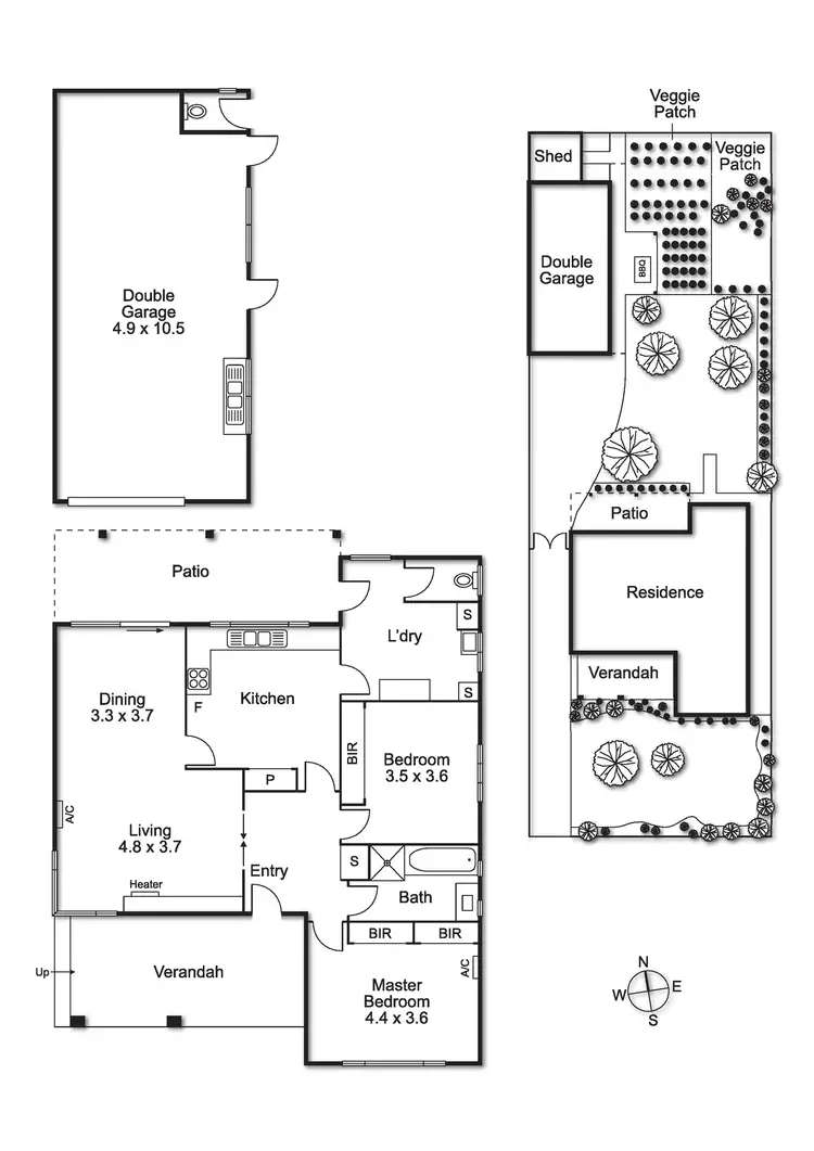 Floorplan of Homely house listing, 11 Valkstone Street, Bentleigh East VIC 3165