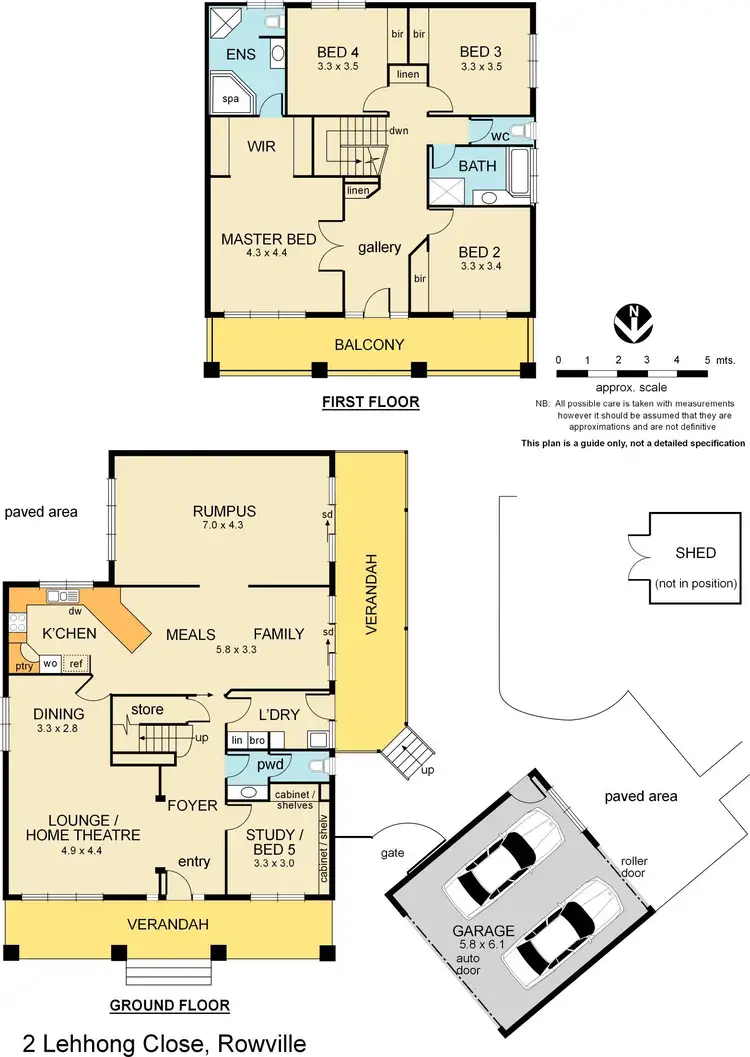 Floorplan of Homely house listing, 2 Lehhong Close, Rowville VIC 3178