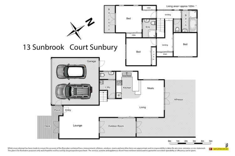 Floorplan of Homely townhouse listing, 13 Sunbrook Court, Sunbury VIC 3429