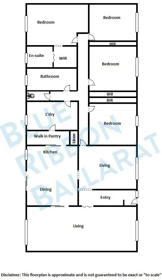 Floorplan of Homely house listing, 1 Kingston Court, Smythes Creek VIC 3351