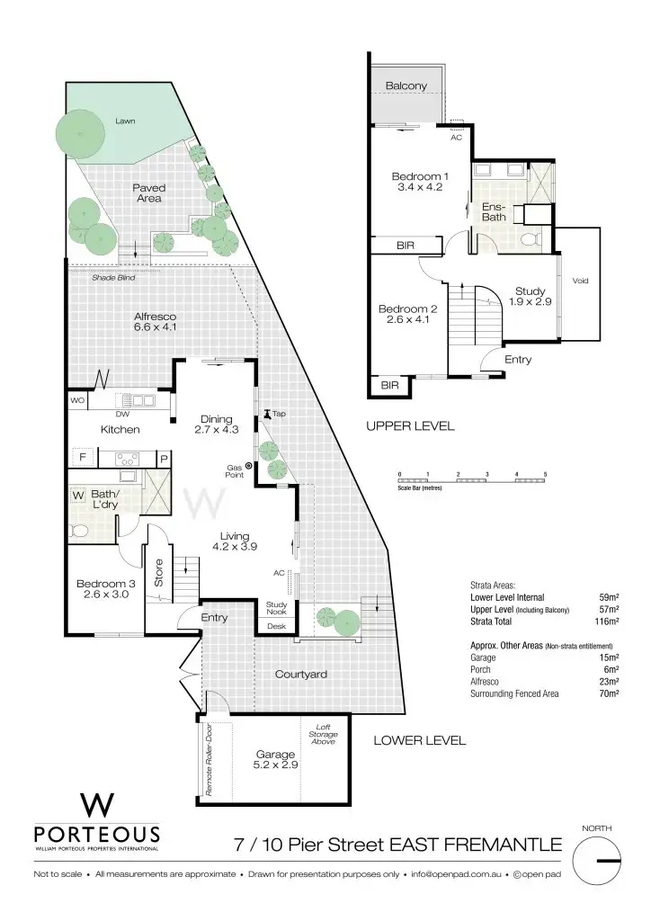 Floorplan of Homely house listing, 7/10 Pier Street, East Fremantle WA 6158