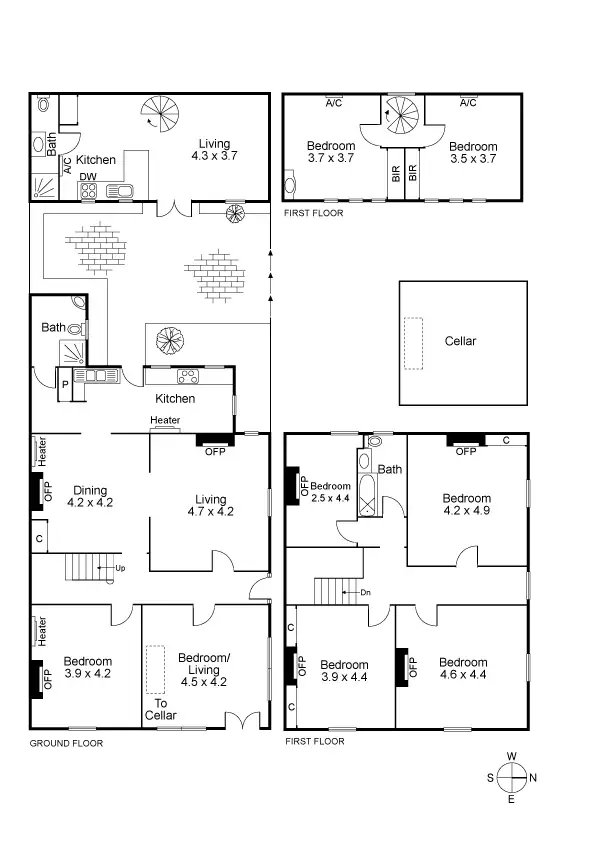 Floorplan of Homely house listing, 123 Rae Street, Fitzroy North VIC 3068
