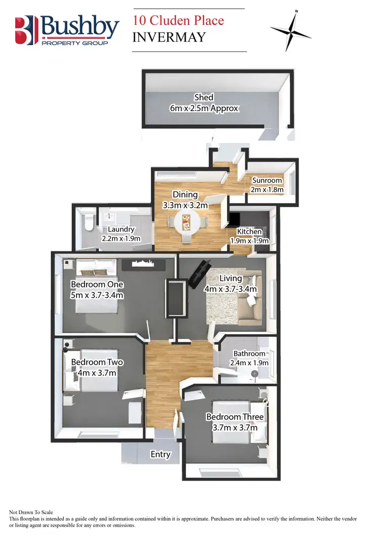 Floorplan of Homely house listing, 10 Cluden Place, Invermay TAS 7248