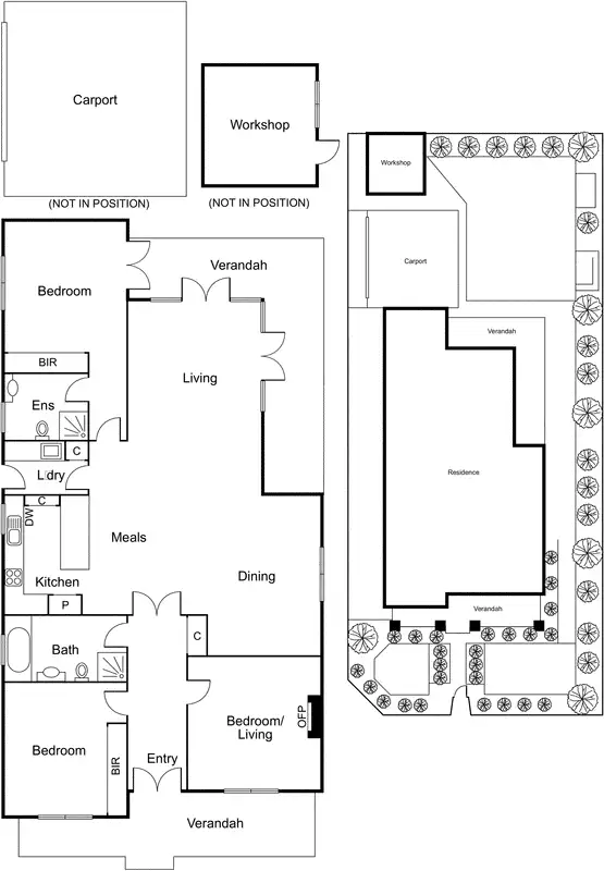 Floorplan of Homely house listing, 283 Jasper Road, Mckinnon VIC 3204