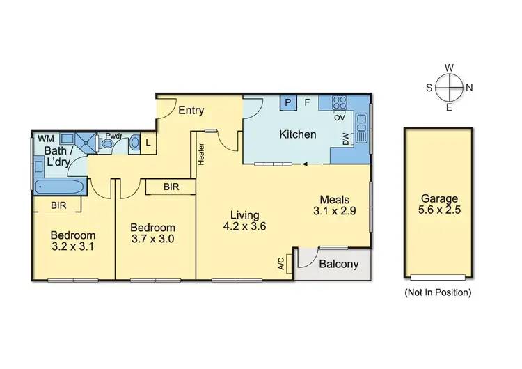 Floorplan of Homely apartment listing, 3/1464 Malvern Road, Glen Iris VIC 3146