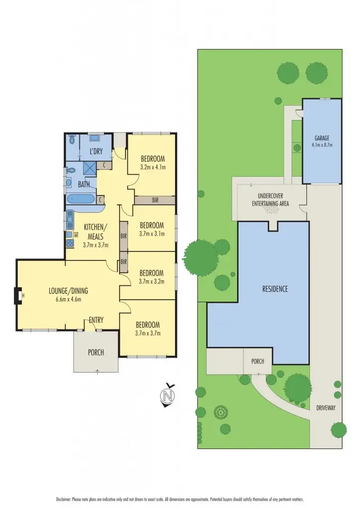 Floorplan of Homely house listing, 18 Field Avenue, Edithvale VIC 3196