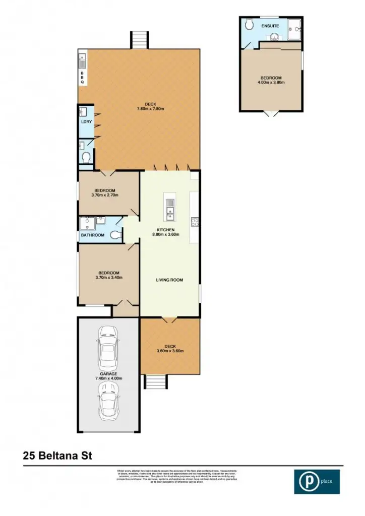 Floorplan of Homely house listing, 25 Beltana Street, Lota QLD 4179