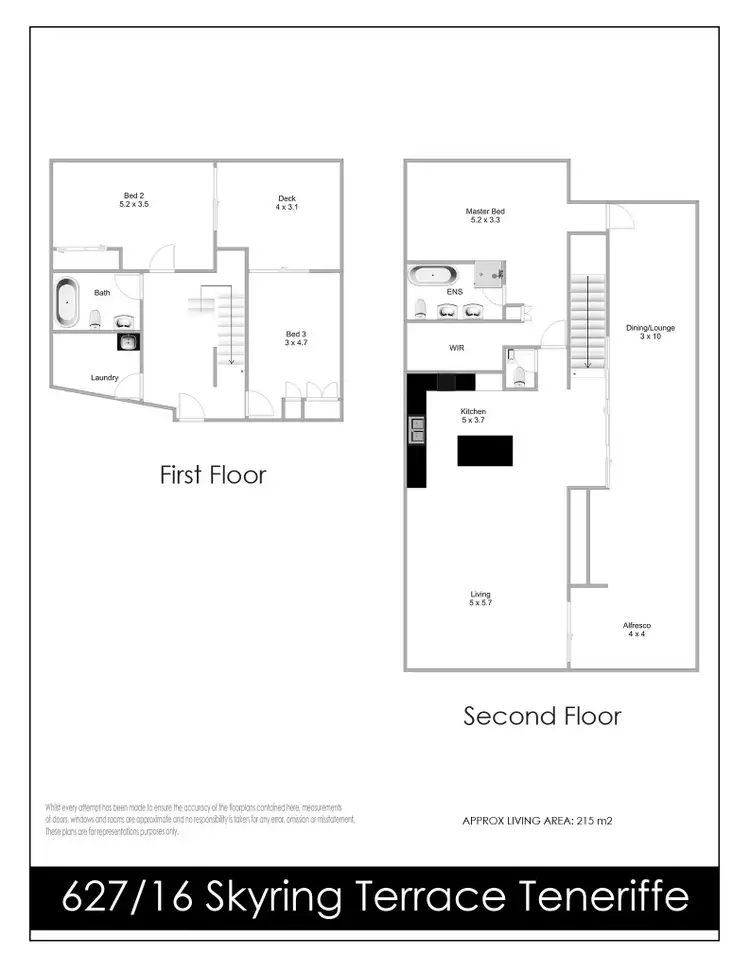 Floorplan of Homely unit listing, 627/16 Skyring Terrace, Teneriffe QLD 4005