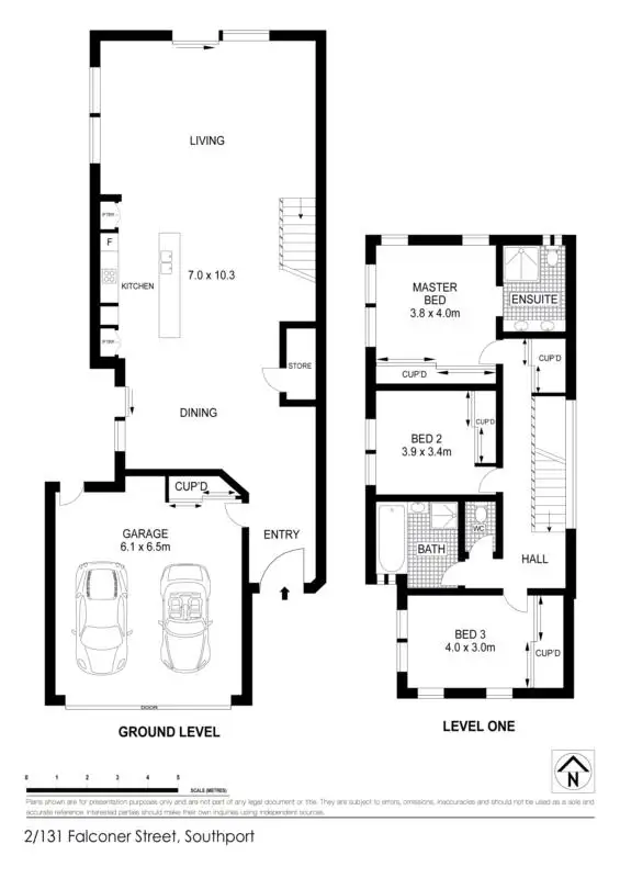 Floorplan of Homely house listing, 2/131 Falconer Street, Southport QLD 4215