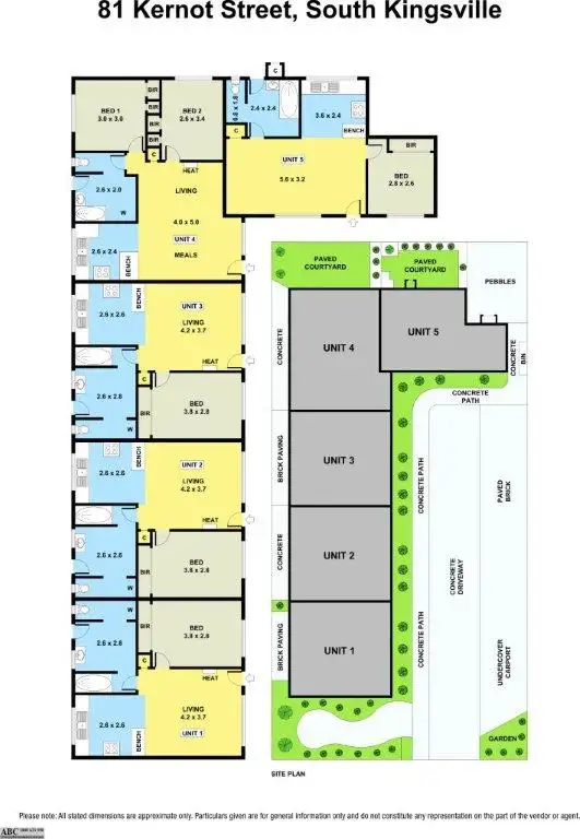 Floorplan of Homely unit listing, 3/81 Kernot Street, Spotswood VIC 3015