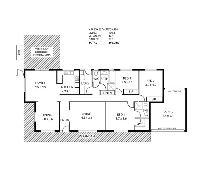 Floorplan of Homely house listing, 2A Alton Avenue, Magill SA 5072