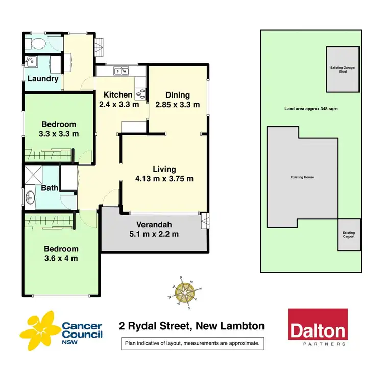 Floorplan of Homely house listing, 2 Rydal Street, New Lambton NSW 2305