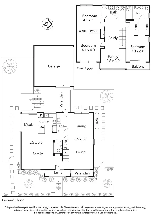 Floorplan of Homely house listing, 20 Sir Kenneth Luke Boulevard, Mulgrave VIC 3170