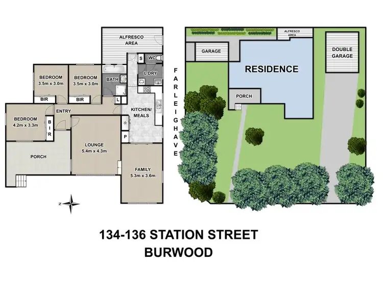 Floorplan of Homely house listing, 134-136 Station Street, Burwood VIC 3125