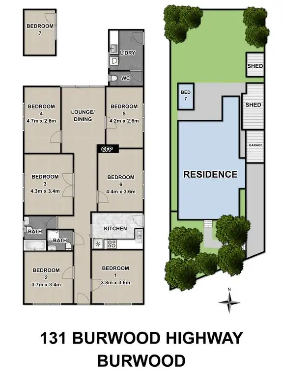 Floorplan of Homely house listing, 131-133 Burwood Highway, Burwood VIC 3125