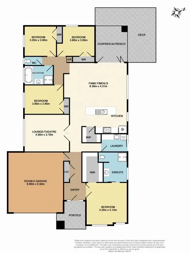 Floorplan of Homely house listing, 110 Mountainview Boulevard, Cranbourne North VIC 3977