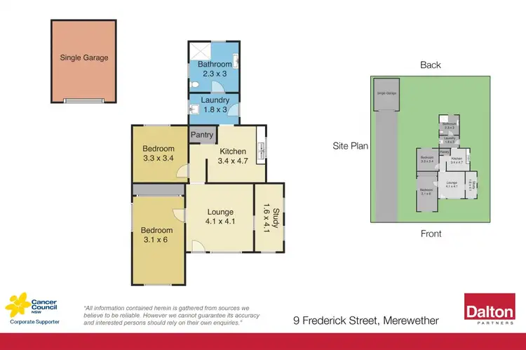 Floorplan of Homely house listing, 9 Frederick Street, Merewether NSW 2291