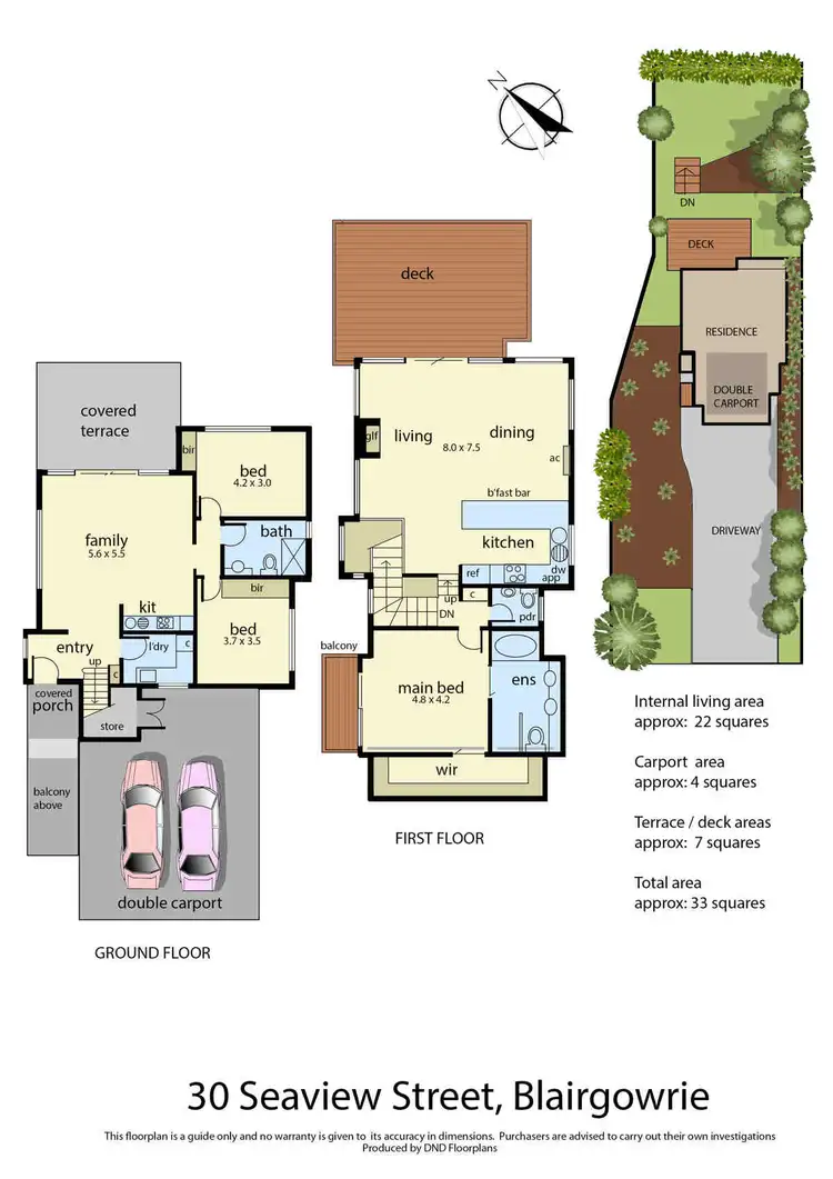 Floorplan of Homely house listing, 30 Seaview Street, Blairgowrie VIC 3942