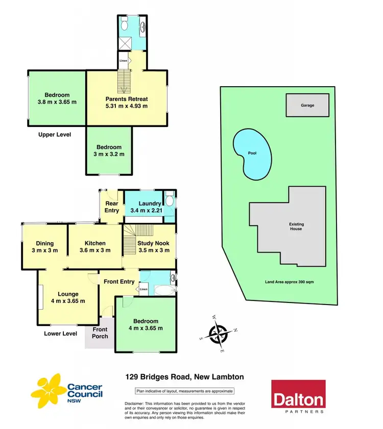 Floorplan of Homely house listing, 129 Bridges Road, New Lambton NSW 2305