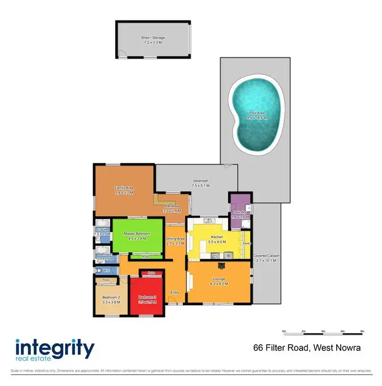 Floorplan of Homely house listing, 66 Filter Road, West Nowra NSW 2541