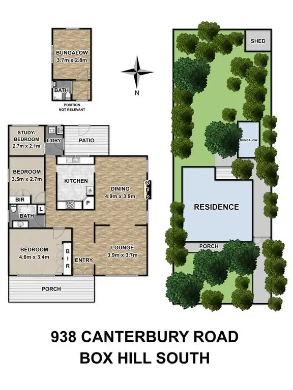Floorplan of Homely house listing, 938 Canterbury Road, Box Hill South VIC 3128
