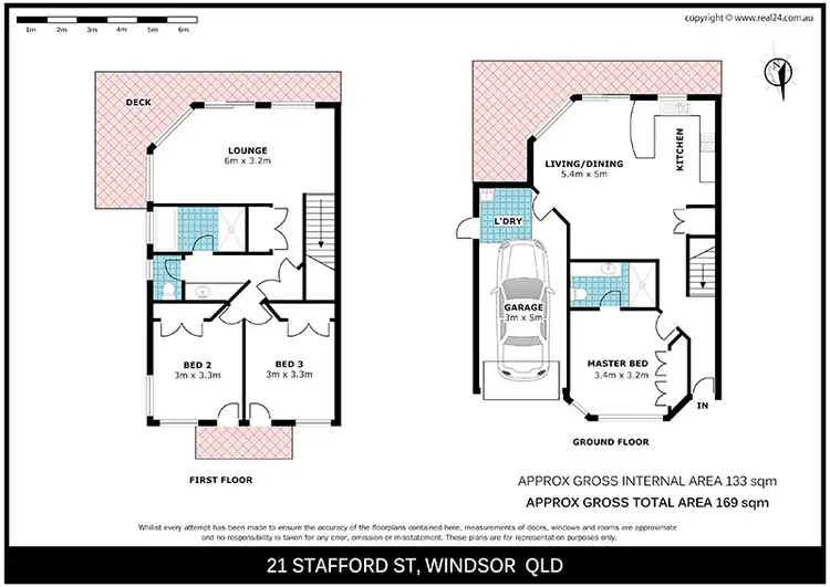 Floorplan of Homely townhouse listing, 21 Stafford Street, Windsor QLD 4030